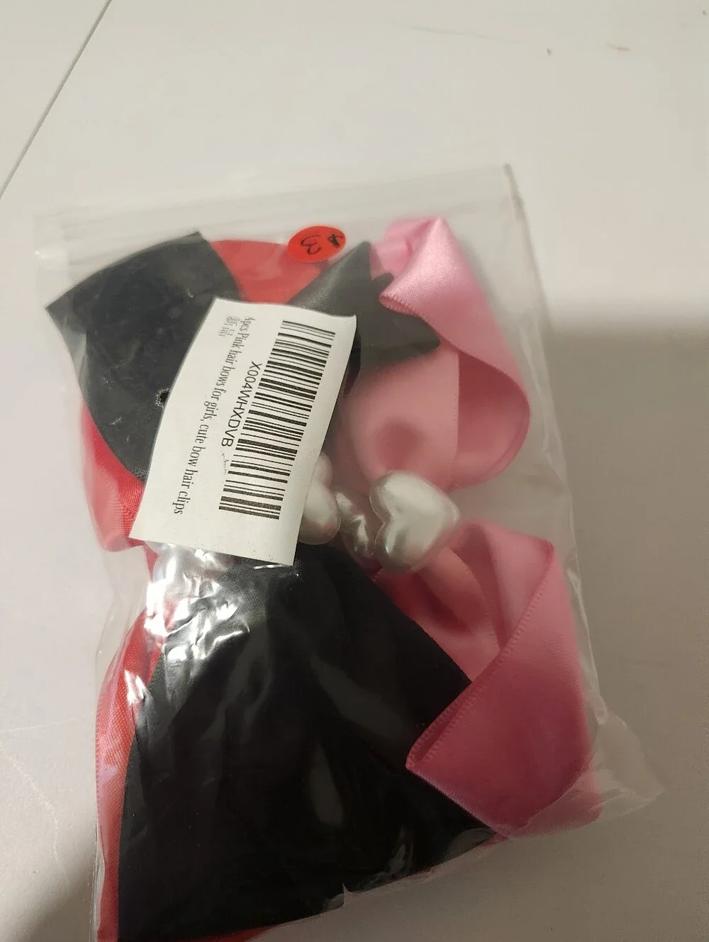 4 pcs hair bows for girls